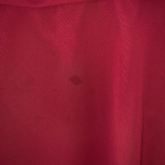 Burgundy Bridesmaid/Prom Dress - Picture 4 of 5